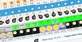 Weather/Surf Reports